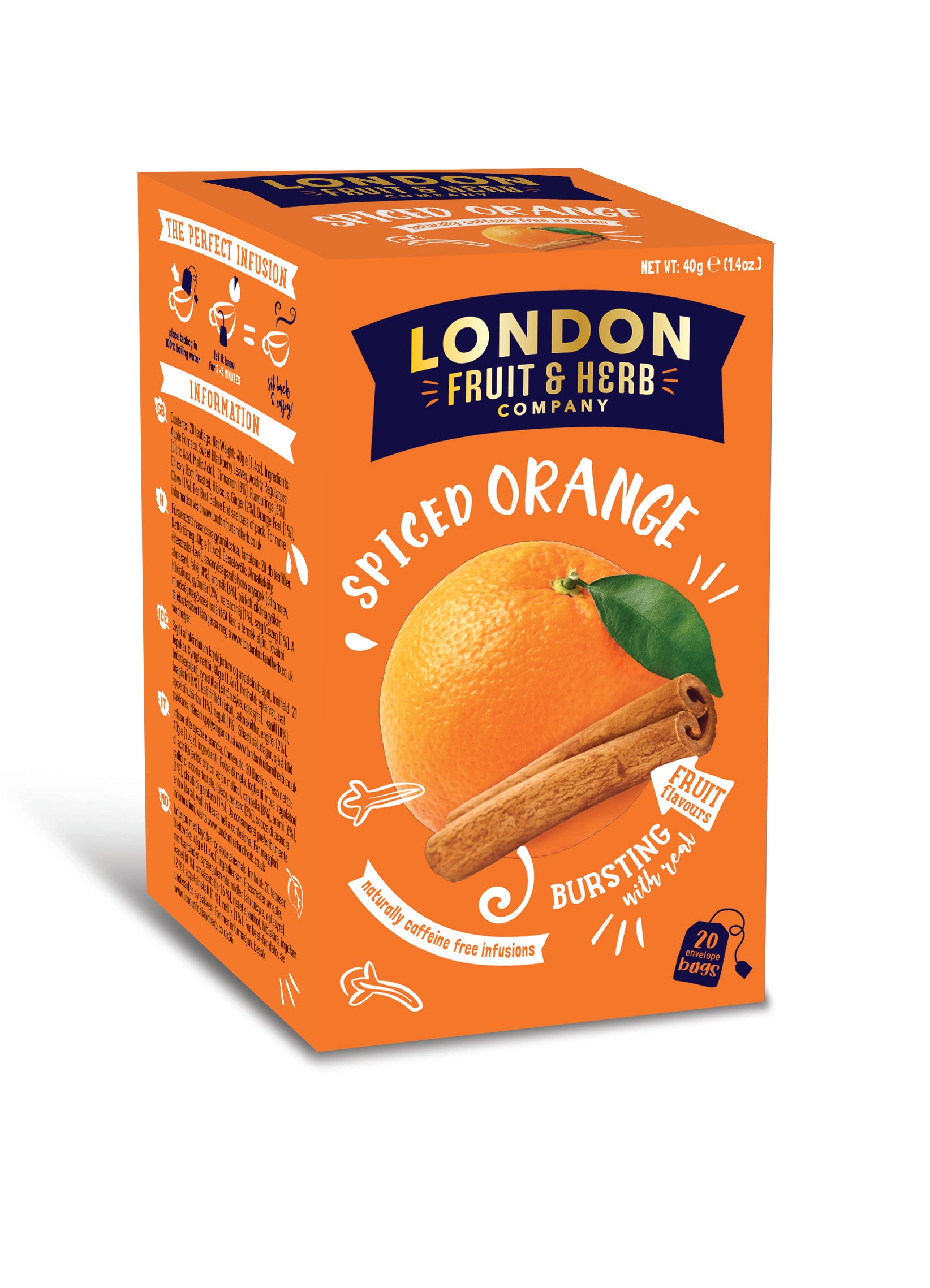 LONDON FRUIT & HERB Orange Spicer
